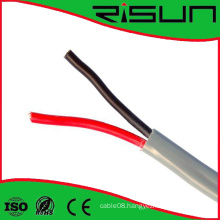 CCA Conductor 18 AWG 2 Cores Alarm Cable with Ce/RoHS/ISO9001